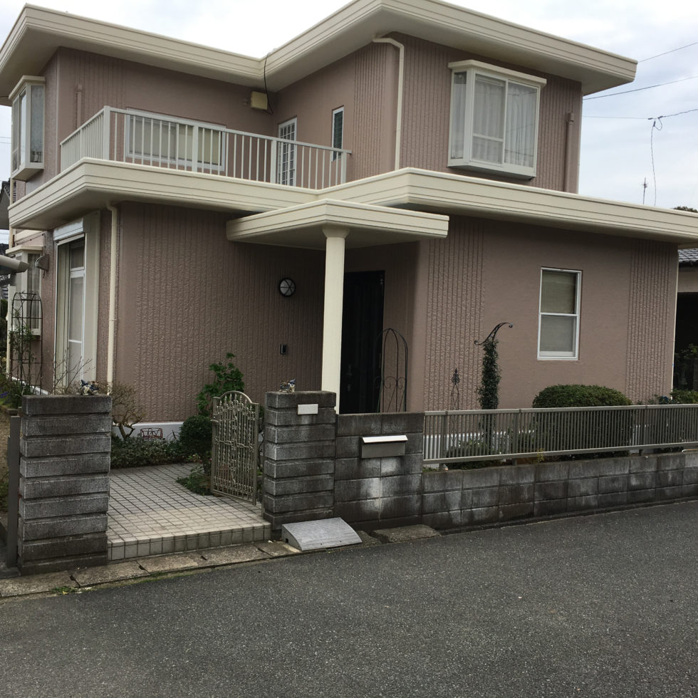  山口県宇部市際波Ｈ様邸　外壁塗装工事